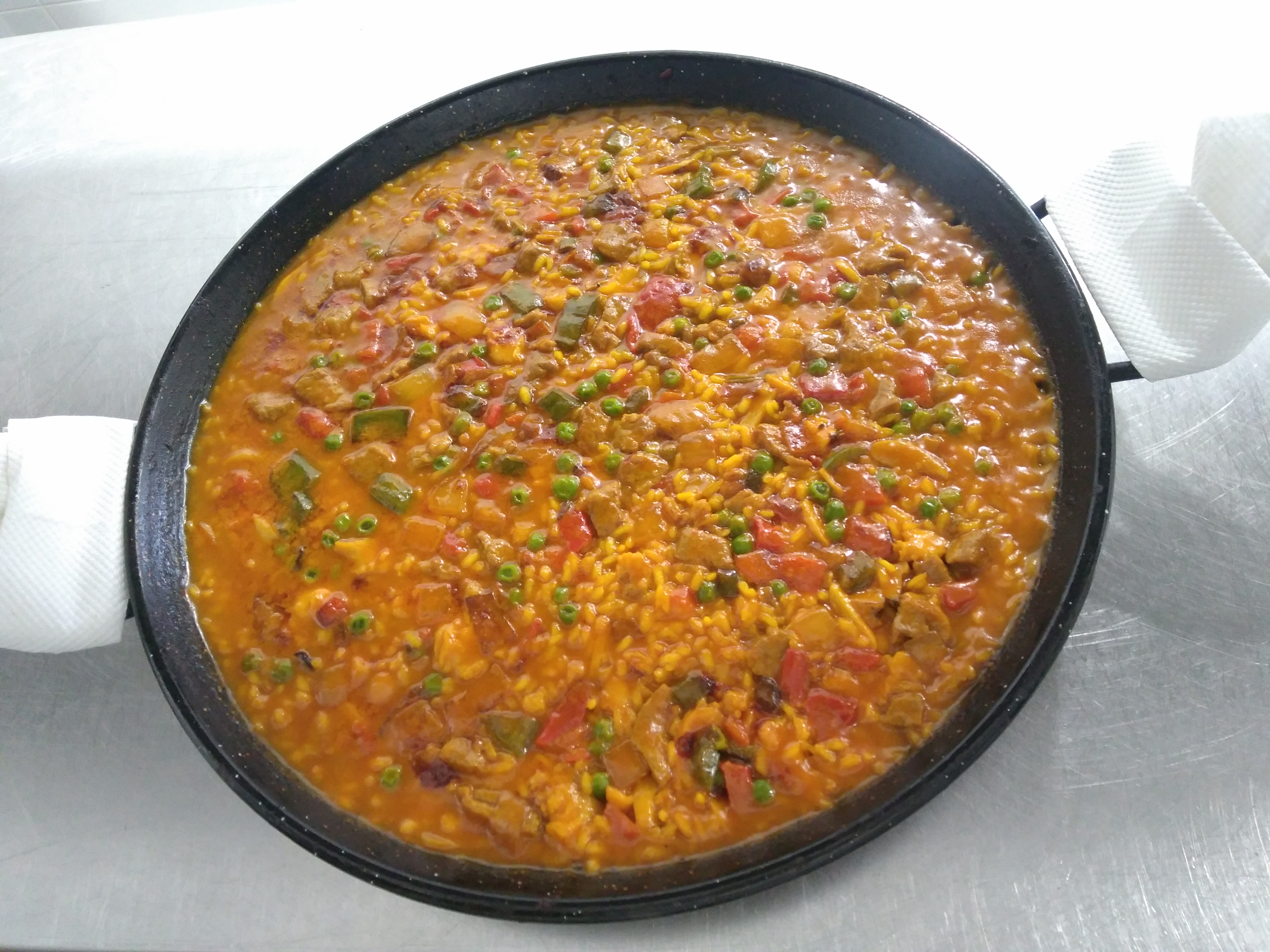 Paella de marisco
